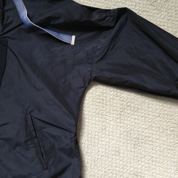 ZARA BASIC Rain Jacket in dark navy - Picture 3 of 8